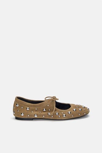 Ballerines Clous Cuir - Pull&Bear - Modalova