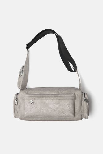 Maxi Sac À Bandoulière Effet Usé - Pull&Bear - Modalova