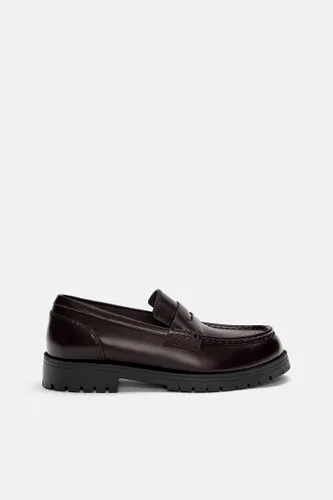 Mocassins Bordeaux - Pull&Bear - Modalova