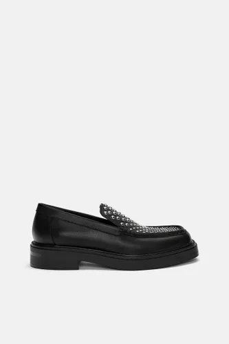 Mocassins Cloutés En Cuir Chet Lo - Pull&Bear - Modalova