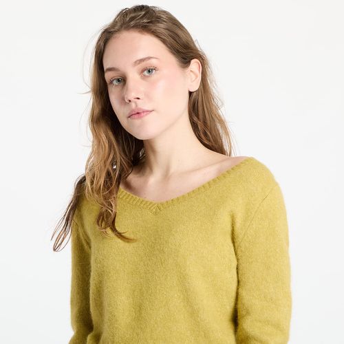 Chandail Jeans Fluffy Yarn V-Neck Sweater L - Calvin Klein - Modalova