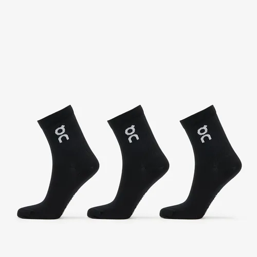 On Logo Sock High 3-Pack Black XS - On - Modalova