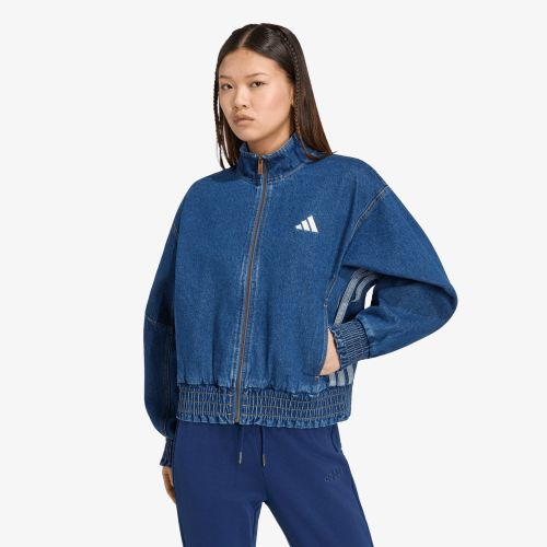 Veste adidas Stadium Washed Denim Loose Fit Jacket S - adidas Performance - Modalova