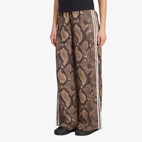Pantalons adidas Satin Snake Print Wide Leg Track JOGgers / S - adidas Originals - Modalova