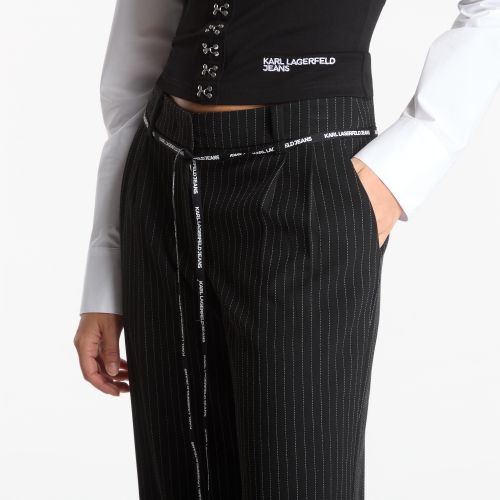 Pantalons Pinstripe Tailored Pant M - Karl Lagerfeld Jeans - Modalova