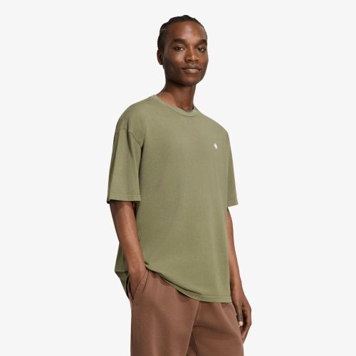 T-shirt adidas Trefoil Essentials Washed Loose Dropped Shoulder T-Shirt XL - adidas Originals - Modalova