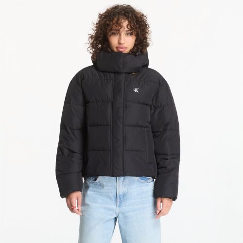Veste Jeans Matte Mw Short Puffe M - Calvin Klein - Modalova