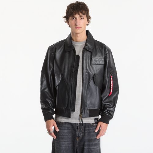 Bomber CWU-45/P Leather Vintage M - Alpha Industries - Modalova