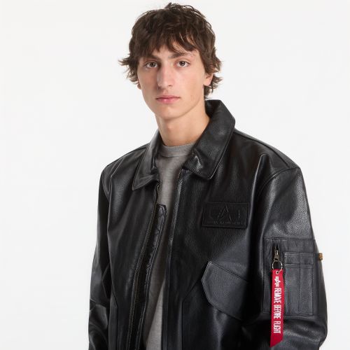 Bomber CWU-45/P Leather Vintage M - Alpha Industries - Modalova