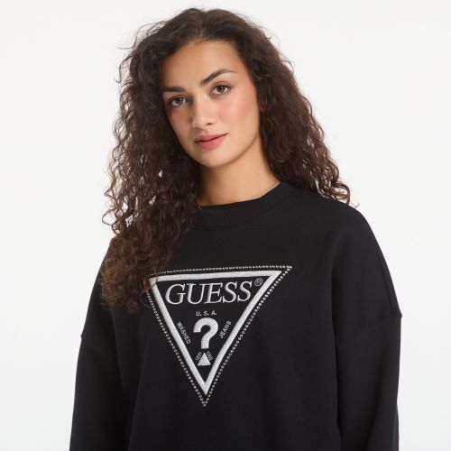 Sweatshirt Cn Triangle Glitter Sweatshirt L - GUESS - Modalova