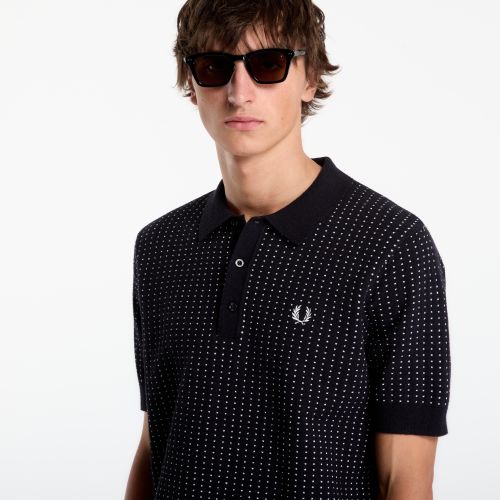 T-shirt Boucle Dot Knitted Shirt M - FRED PERRY - Modalova