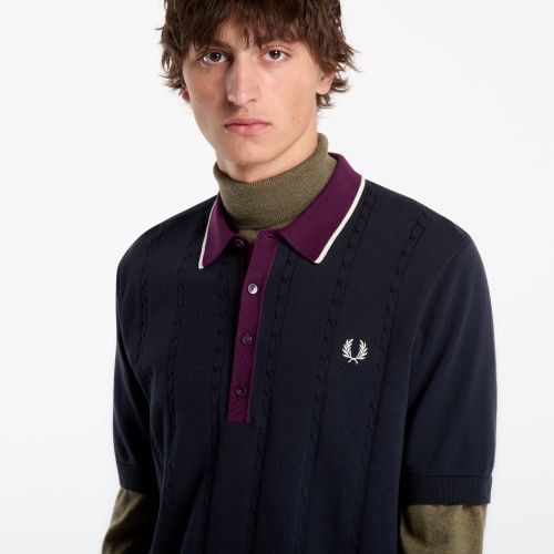 T-shirt Cable Knit Shirt M - FRED PERRY - Modalova