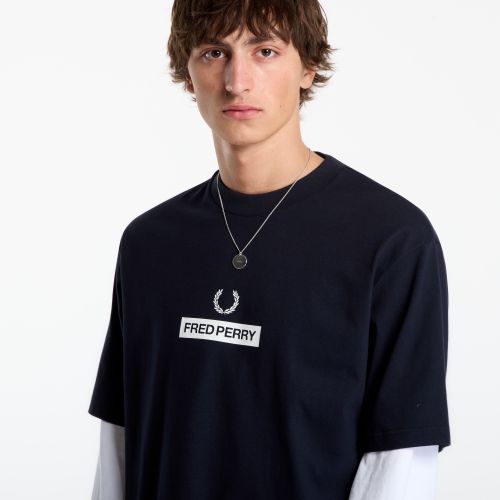 T-shirt Graphic T-shirt L - FRED PERRY - Modalova
