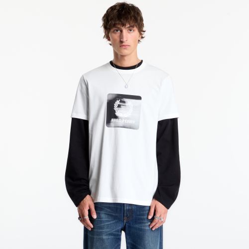 T-shirt Laurel Wreath Digital Tshirt XL - FRED PERRY - Modalova