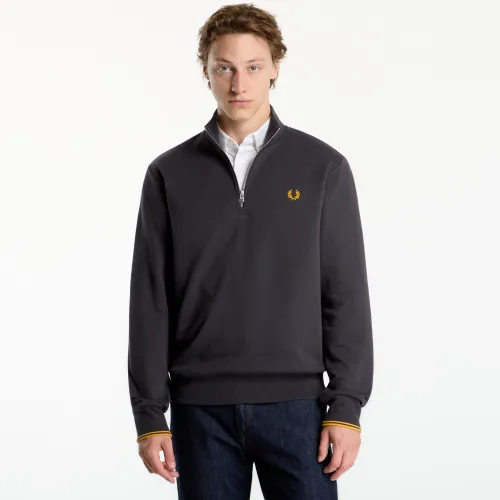 Sweatshirt Half Zip Sweatshirt L - FRED PERRY - Modalova