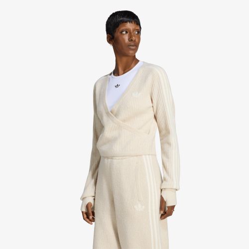 Pull adidas Adiluna Season 2 x Jennie Knitted Wrap Around Cardigan XS - adidas Originals - Modalova