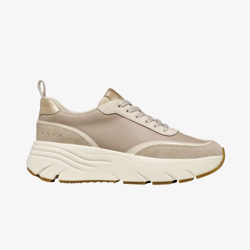 Baskets Geox Diamanta Beige EUR 38 - Geox - Modalova