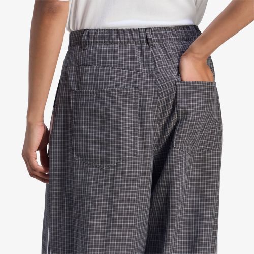 Pantalons adidas Badigirl Checks Trouser Loose Pants / / Utility L - adidas Originals - Modalova