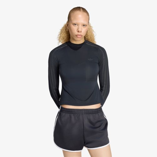 T-shirt adidas Adiluna Season 2 x Jennie Sheer Long Sleeve Tee M - adidas Originals - Modalova
