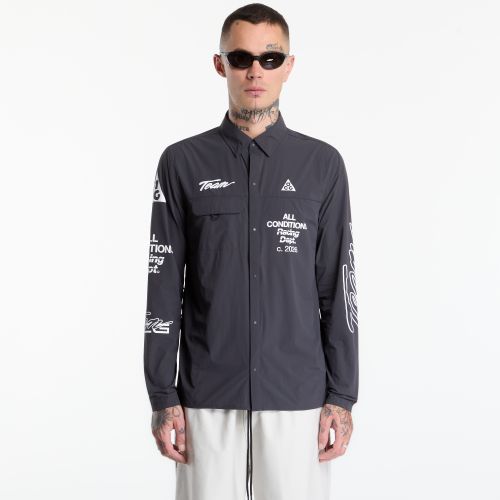Chemise ACG Aireez Men's UV Protection Button-Up Long-Sleeve Graphic Top / S - Nike - Modalova