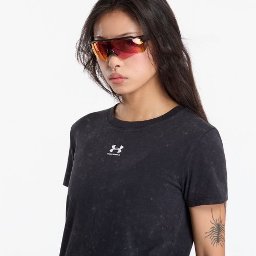 T-shirt Rival Cotton Wash Ss L - Under Armour - Modalova