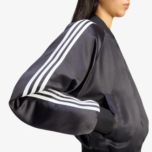 Bomber adidas Satin SST Bomber Jacket / / M - adidas Originals - Modalova