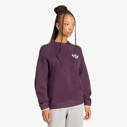 Chandail adidas Ess Knit Tipping Crew / L - adidas Originals - Modalova