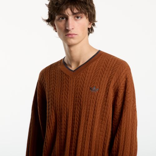Chandail adidas Cable Knit Crewneck Sweatshirt M - adidas Originals - Modalova