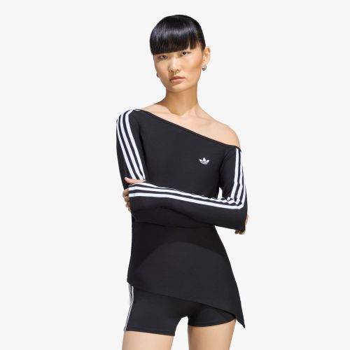 T-shirt adidas One Shoulder Asymmetric Long-Sleeve Top L - adidas Originals - Modalova