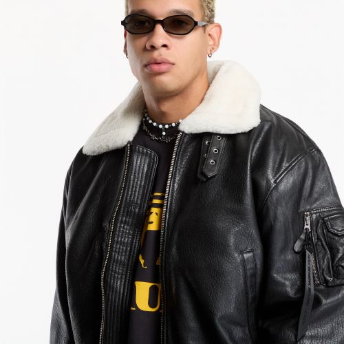 Bomber B-15 Leather UV XL - Alpha Industries - Modalova