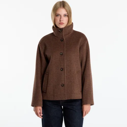 Manteau Checked Wool Blend Jacket M - Gant - Modalova