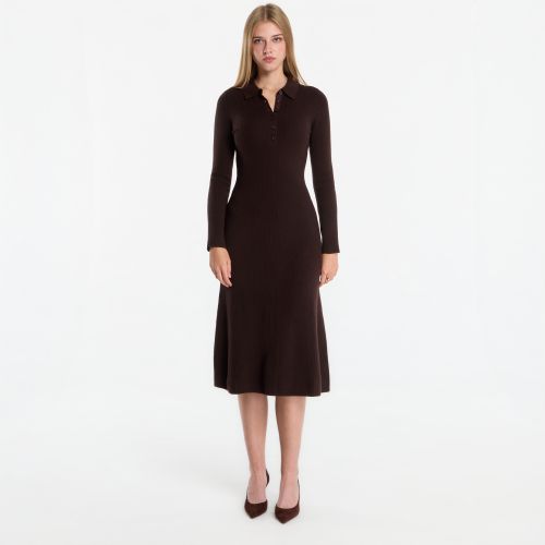 Habillage Mini Cable Knit Dress S - Gant - Modalova