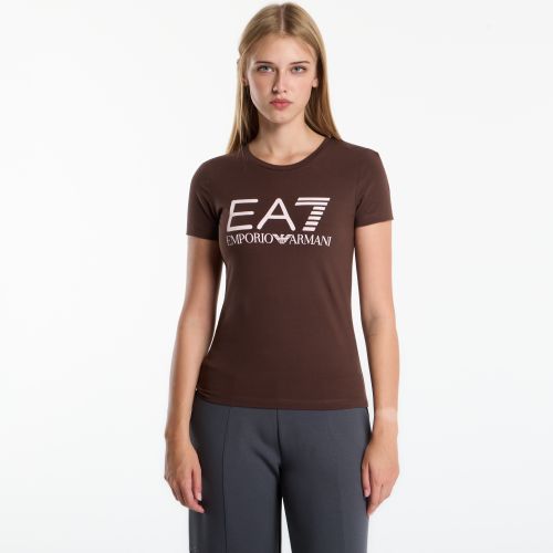 T-shirt Train Graphic Series W Tee Ss XS - EA7 Emporio Armani - Modalova