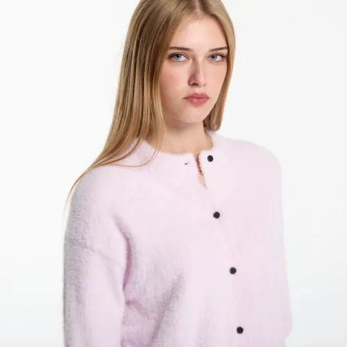 Pull Cropped Knit Cardigan XS - Karl Lagerfeld Jeans - Modalova