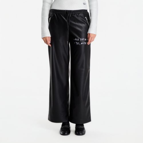 Pantalon de survêtement X Pt Faux Leather Pant S - Karl Lagerfeld Jeans - Modalova