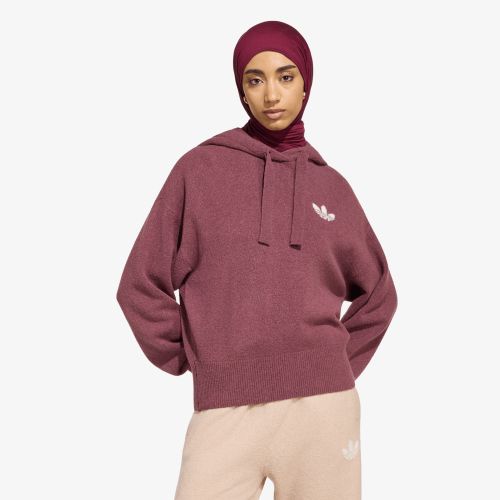 Chandail adidas Essentials Knit Hoodie M - adidas Originals - Modalova
