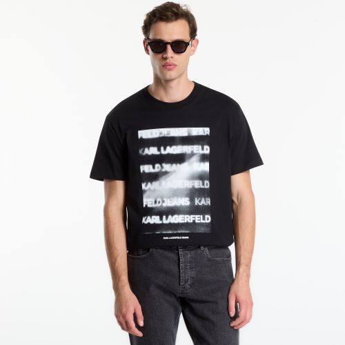 T-shirt Reg Smoke Logo Tee XL - Karl Lagerfeld Jeans - Modalova