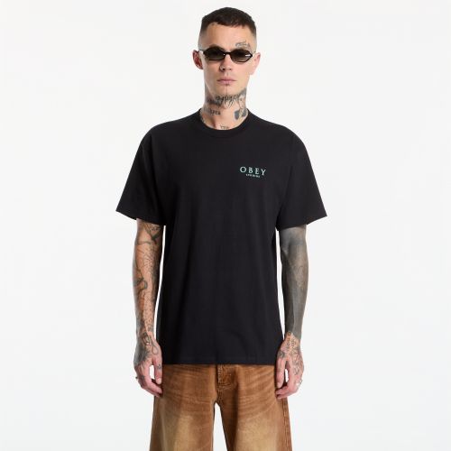 T-shirt Obey Flores Robus Black S - OBEY Clothing - Modalova