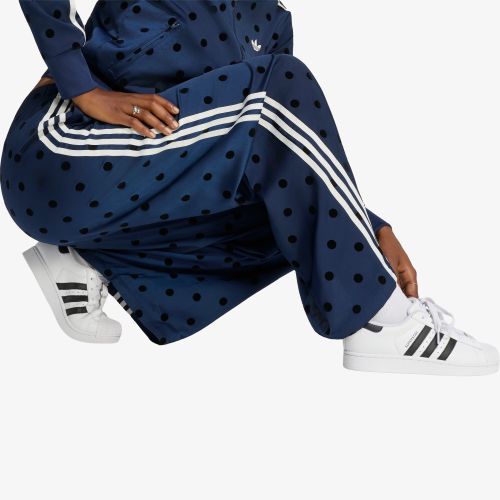 Pantalons adidas Satin Polka Dots Wide Leg Pant XS - adidas Originals - Modalova