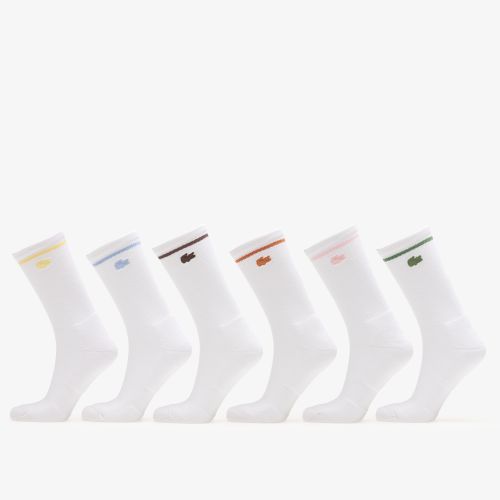 Lacoste Crew Socks White 43-46 - LACOSTE - Modalova