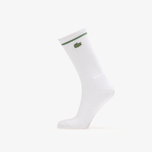 Lacoste Crew Socks White 43-46 - LACOSTE - Modalova