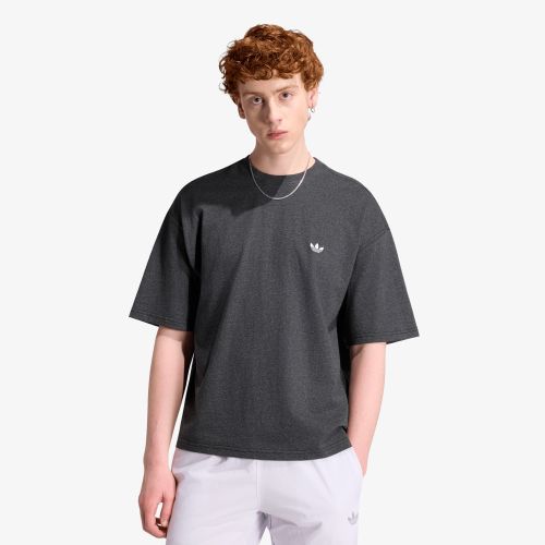 T-shirt adidas Trefoil Essentials Melange Loose Cropped T-Shirt L - adidas Originals - Modalova