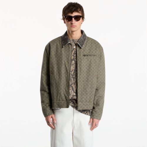 Veste Fur Collar Monogram Workwear Jacket XS - Daily Paper - Modalova