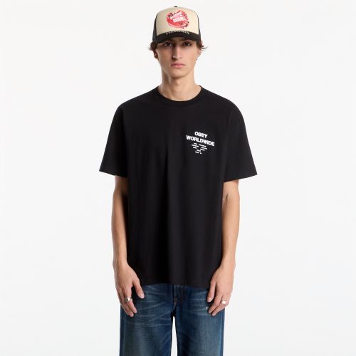 T-shirt Obey Angels Above Black S - OBEY Clothing - Modalova