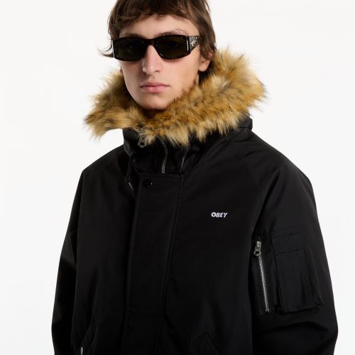 Veste Obey N-2B Short Parka Black M - OBEY Clothing - Modalova