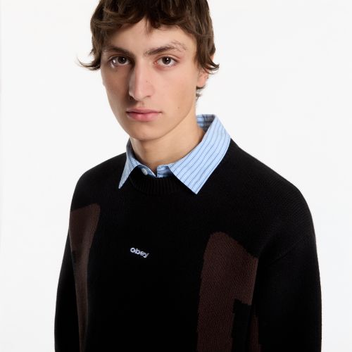 Chandail Obey Brann Sweater L - OBEY Clothing - Modalova