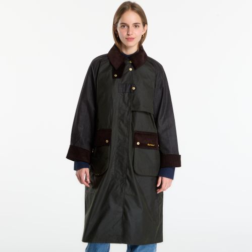 Veste Checked Kirklees Wax Jacket / / Shadow M - Barbour - Modalova