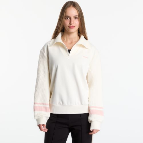 Sweatshirt Fabrizia Half-Zip Sweatshirt XS - Guess Jeans - Modalova