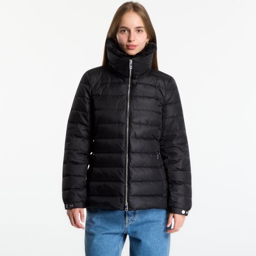 Veste Satin Lw Short Puffer With Fur M - Calvin Klein - Modalova