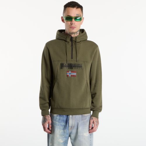 Sweatshirt Burgee Half-Zip Hoodie 2.0 L - Napapijri - Modalova